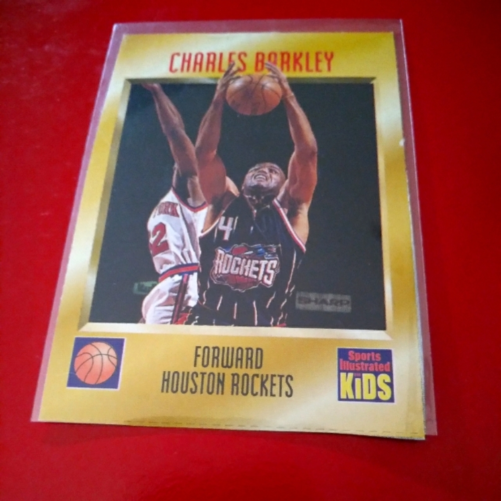 SI Kids Charles Barkley card